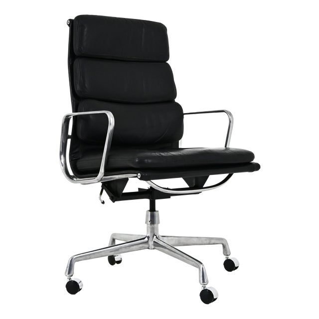 Soft Pad Chair by Charles and Ray Eames for Ring Mobelfabrikk, Norway, 1970s For Sale