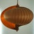 1960s Wooden Nautilus Ceiling Lamp attributed to Hans Agne Jakobsson, 1960s For Sale - Image 5 of 16