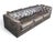 Wood Vintage 1970s Leather Chesterfield Sofa Button Tufted Brown Leather Sofa For Sale - Image 7 of 16
