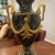 Antique French Louis XVI Style Table Lamp Made of Green Marble and Gilt Bronze For Sale - Image 4 of 8