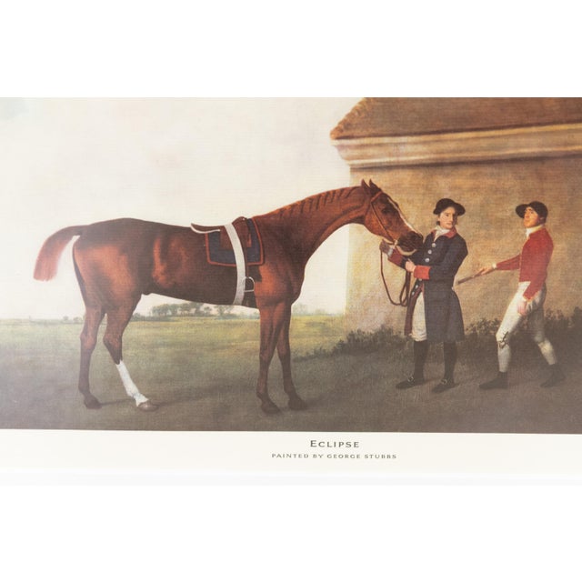 George Stubbs, Chestnut Horse Eclipse, Late 20th Century, Print, Framed For Sale - Image 11 of 14