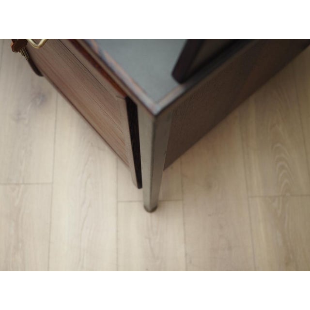 Black Danish Oak Desk, 1970s For Sale - Image 8 of 18