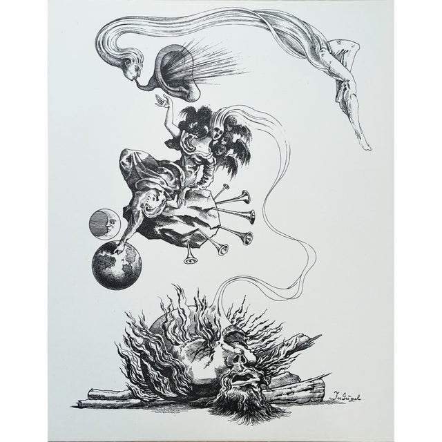 Fabius Von Gugel, Composition, 1966, Original Lithograph For Sale - Image 9 of 9