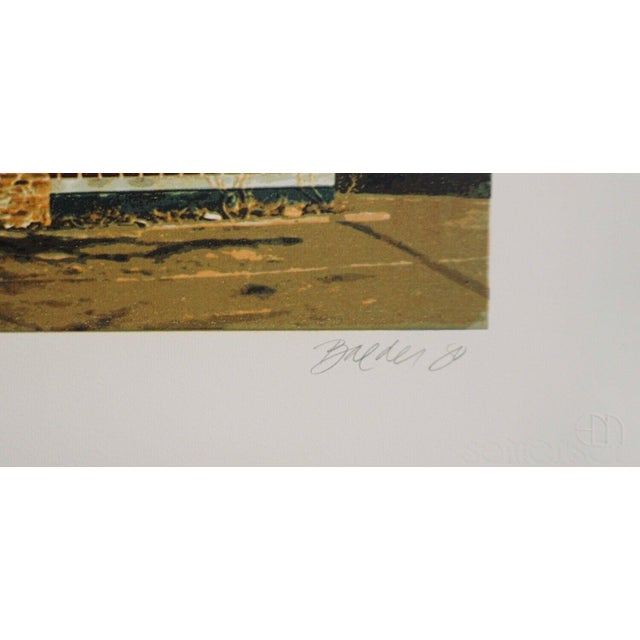 Contemporary 1980s "Vista Mar Inn" Screenprint by John Baeder For Sale - Image 3 of 4