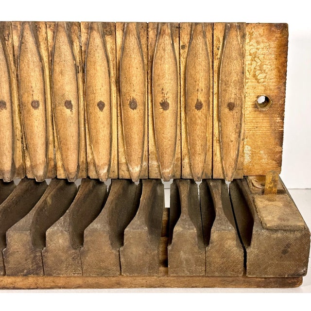 Antique Wooden Cigar Mold, S. Maier No. 385, Primitive Display For Sale - Image 6 of 10