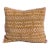 Vintage Brown & Pink Mud Cloth Pillow For Sale