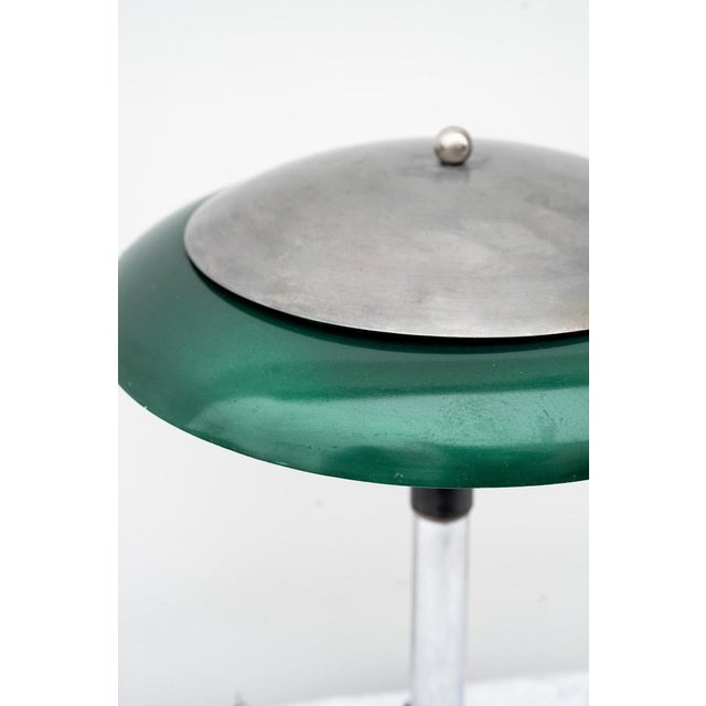 1940s Art Deco Industrial Table Lamp, 1940 For Sale - Image 5 of 10