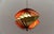Metal Danish Conch Pendant Lamp in Glass and Metal by Louis Weisdorf for Lyfa, Denmark, 1960s For Sale - Image 7 of 16