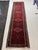 Name: NARROW Vintage Karaja with Variations of "Red" | Lovely Piece Size: 2.6 x 9.3 Age: Vintage, C. 1950-60's Pile:...