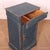French Painted Wood Bedside Table For Sale - Image 6 of 8