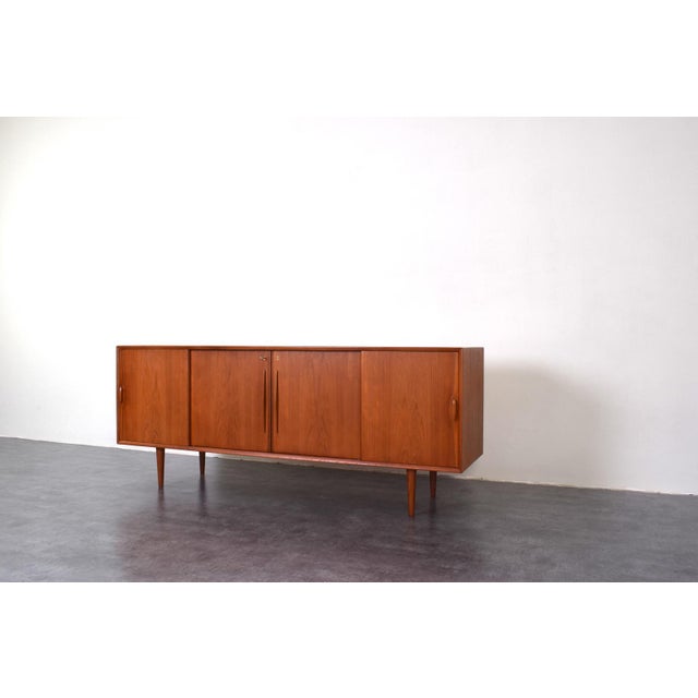 Mid-Century Modern Danish Teak Sideboard, 1960s For Sale - Image 10 of 18