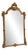 Antique French Rococo Giltwood Floor Mirror, 1800s For Sale