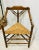 Mid 19th Century Antique Wooden Spindle Chair With Rush Seat For Sale - Image 4 of 8