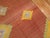 Mid 20th Century Mid 20th Century Rusty Brown Yellow Lavender Green Turkish Kilim Room Size Rug - 9'4" x 11'5" For Sale - Image 5 of 6