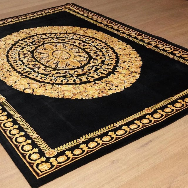 Versace Collection Rug, 1980s For Sale - Image 4 of 18
