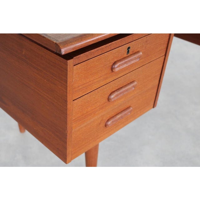 Vintage Danish Desk in Teak, 1960s For Sale - Image 9 of 12