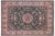 Ivory Shabby Chic Kashan Pak-Persian Green/Ivory Wool Rug - 9'2'' X 12'3'' For Sale - Image 8 of 8