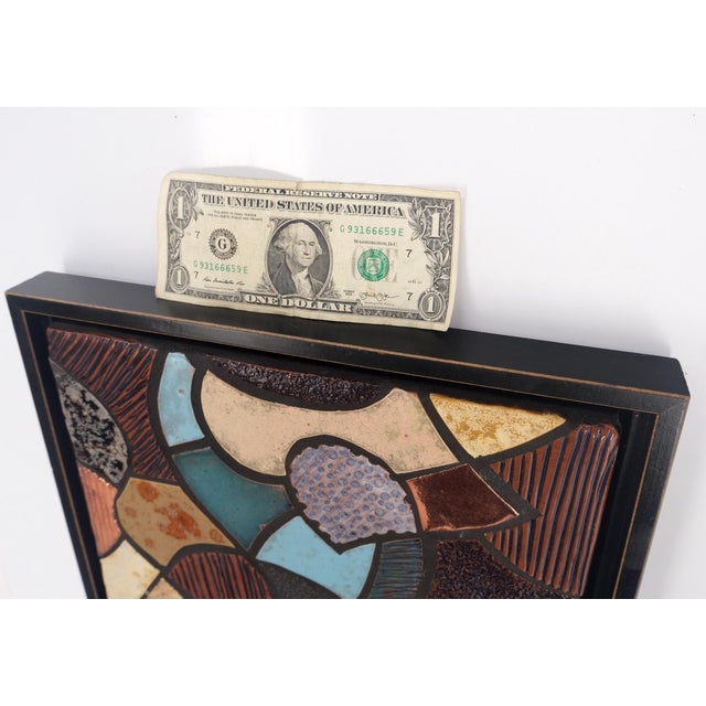 Wood Wet-Cut Mosaic Wall Decoration For Sale - Image 7 of 11