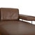 Model 24/7 Corner Sofa and Ottoman in Brown Leather, Wood and Chrome from Joop, Set of 2 For Sale - Image 12 of 18