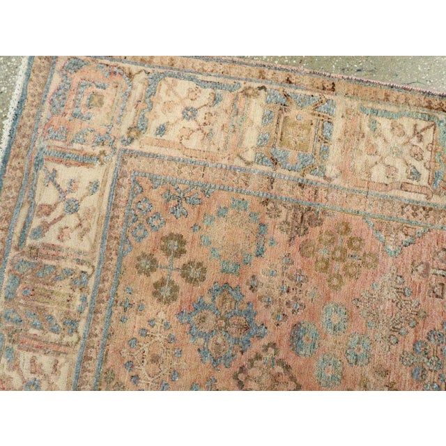 Galerie Shabab Collection Mid-20th Century Persian Joshegan Accent Rug For Sale - Image 4 of 7