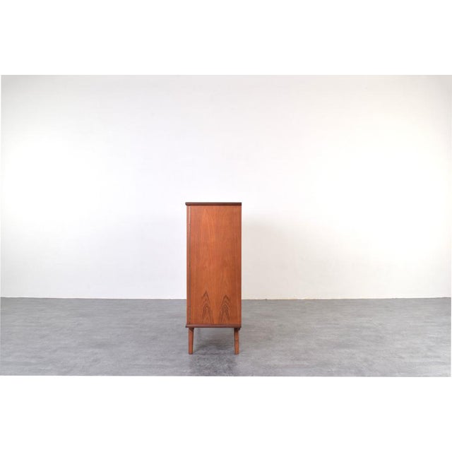 Wood Mid-Century Danish Teak Highboard, 1960s For Sale - Image 7 of 18