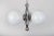 Bauhaus Chrome Plated Chandelier, 1930s For Sale - Image 4 of 8