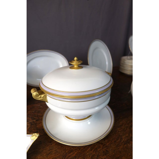 19th Century Porcelain Dinner Service from Hache Pépin-Lehalleur, Set of 112 For Sale - Image 10 of 16