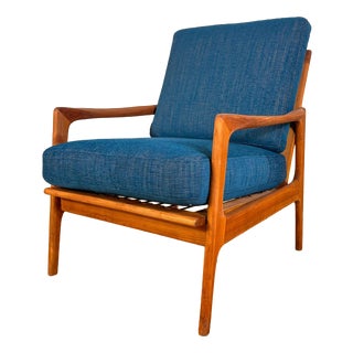 Teak Armchair by Illum Wickelsø, 1960s For Sale