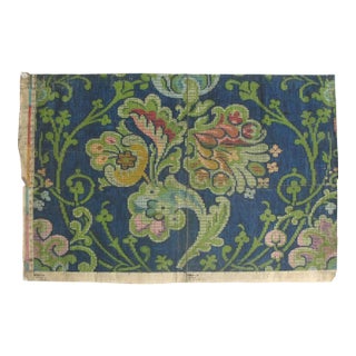 Antique French Textile Design For Sale