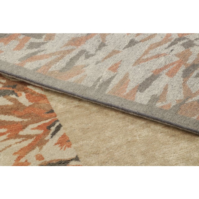 Oversized Contemporary French Art Deco Style Rug With Medallion, by Rug & Kilim, India For Sale In New York - Image 6 of 7