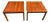 1970s Solid Teak Danish Modern End Tables by Vejle Stole Mobelfabrik - a Pair For Sale