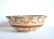 Antique 19th-Century Brown & Blue Spongeware Bowl For Sale - Image 4 of 10
