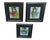 Late 20th Century Portrait Watercolor Paintings of a Lady by Patricia Govezensky, Framed - Set of 3 For Sale