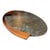 Italian Porada Eliso Oval Wall Mirror For Sale - Image 3 of 12