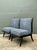 Wood Vintage 1950s Slipper Chairs After Robsjohn Gibbings For Sale - Image 7 of 12