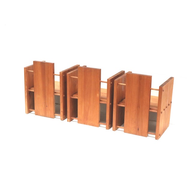 Wood Brutalist Armchair by Fritz Zeiger, 1970s For Sale - Image 7 of 16