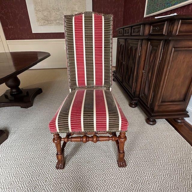 Set of 9 Edward Ferrell Dining Chairs For Sale In Richmond - Image 6 of 10