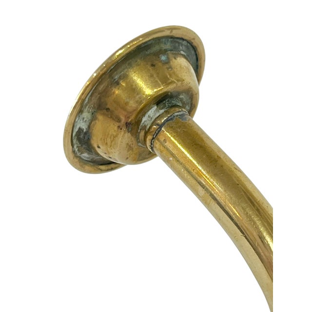 Antique Small French Brass Watering Can For Sale - Image 10 of 12