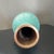 Metal Vintage Chinese Turquoise Fish Scale Enamel & Brass Vase For Sale - Image 7 of 12