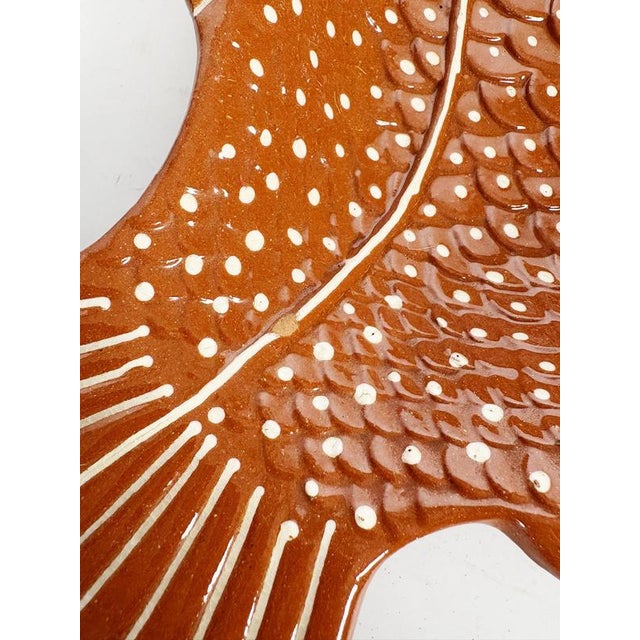 Fish-Shaped Ceramic Dish, France, 1970 For Sale - Image 14 of 15