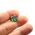 Natural Emerald Diamond Stud Earrings 14k Yellow Gold 1.59 TCW Certified For Sale - Image 9 of 12