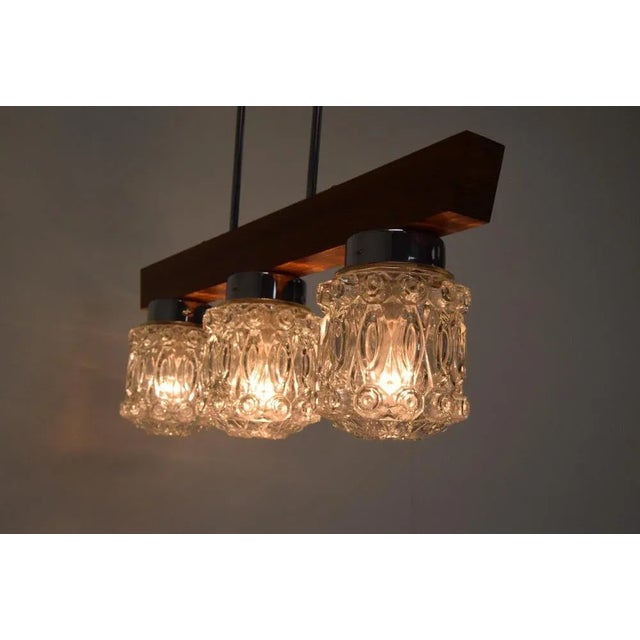 Mid-Century Chandelier Jilove U Decina, 1970s For Sale - Image 6 of 8