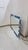 Mid-Century Modern Mirror with Finely Ground 2-Tone Gems, 1990s For Sale - Image 3 of 11