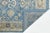 Contemporary Contemporary Hand-Knot Modern Oushak Style Wool Area Rug in French Blue & Taupe For Sale - Image 3 of 12