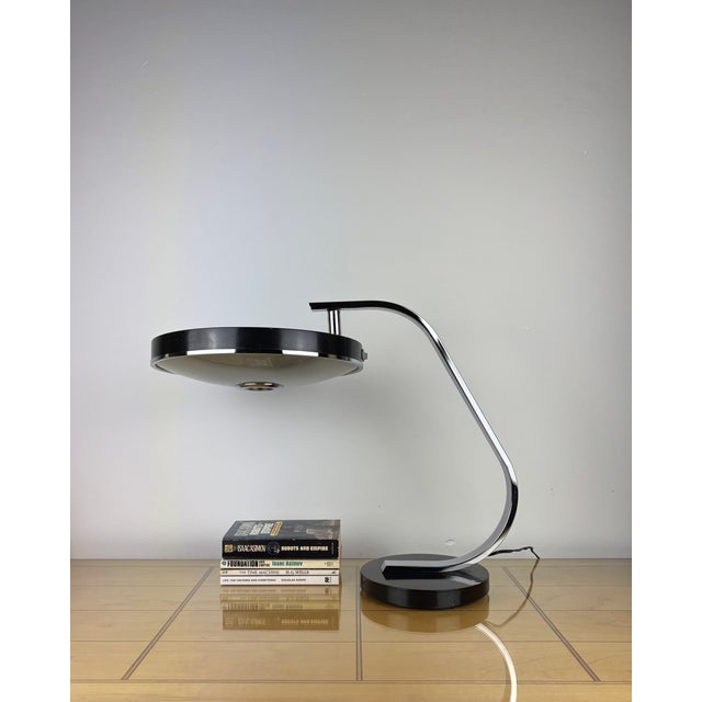 Mid-Century Space Age Brutalist 520C Table Lamp by Luis Pérez De La Oliva for Fase, Spain, 1960s-1970s For Sale - Image 4 of 18