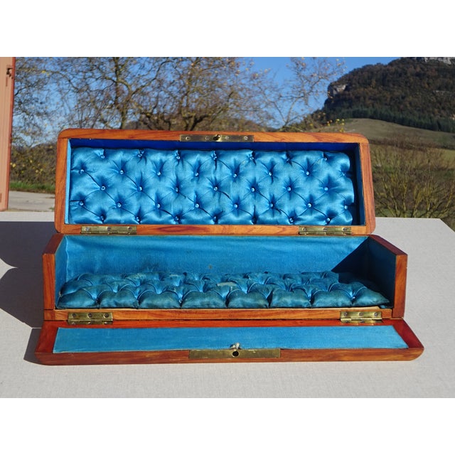 Black Cedar Wood Pen Case, 1800s For Sale - Image 8 of 18