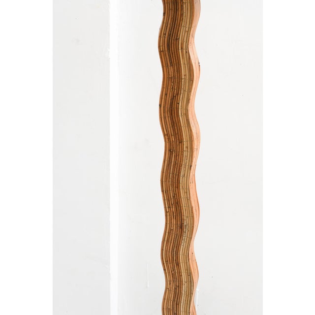 Mid-Century Modern Modernist 'Pallete' Floor Lamp Yellow For Sale - Image 3 of 6