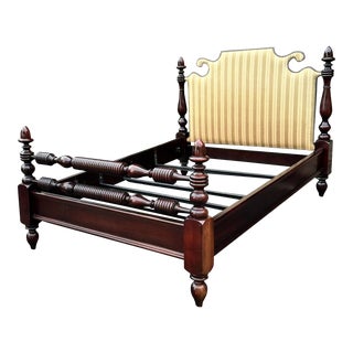 19th C Style Rose Tarlow Melrose House Queen Bed For Sale