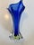Glass Submerged Blown Blue Murano Glass Vase from Made Murano Glass, 1960s For Sale - Image 7 of 7