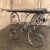 Mid-Century French Painted Oak and Wrought Iron Dining Table For Sale - Image 9 of 13